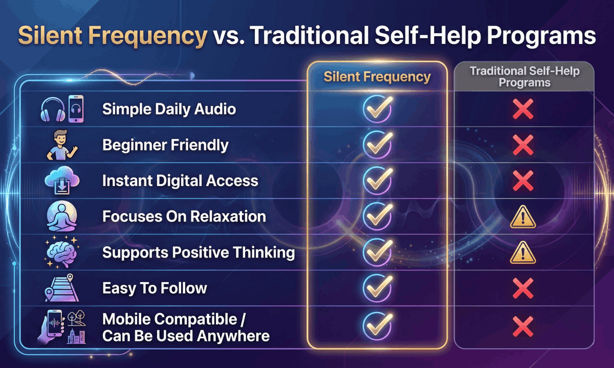 Silent Frequency comparison table